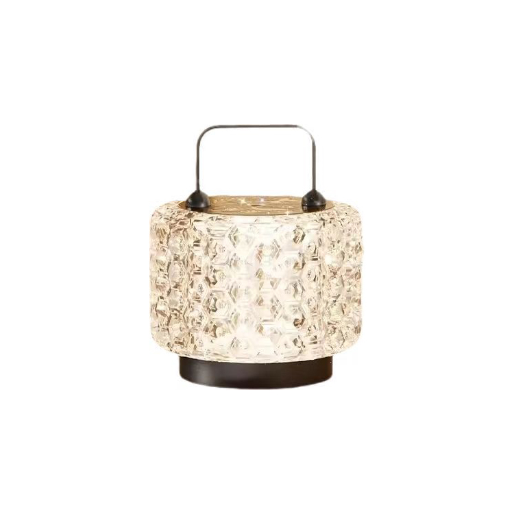 LED Dimming টেবিল আলো আলংকারিক শিশুদের গ্লাস টেবিল ল্যাম্প
