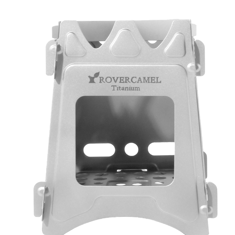 পোর্টেবল ক্যাম্পিং কাঠের চুলা টাইটানিয়াম কাঠ বার্নার