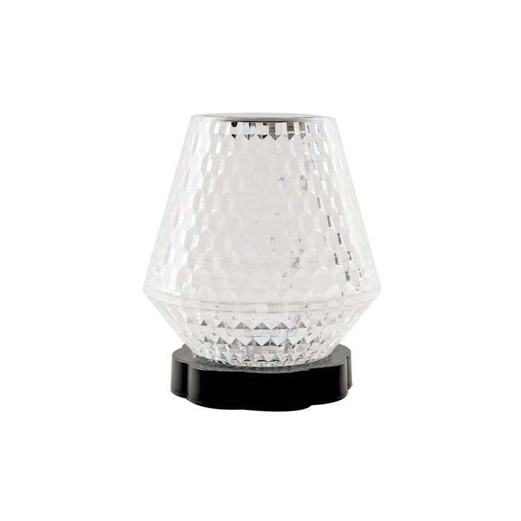 USB LED ওয়াইন গ্লাস শেপ ক্রিস্টাল অ্যাটমোস্ফিয়ার ডেস্ক ল্যাম্প