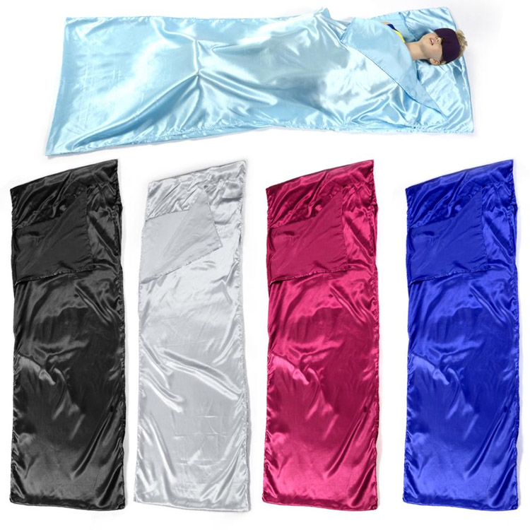 পাইকারি 2025 আরামদায়ক খাম শৈলী সিল্ক স্লিপিং ব্যাগ